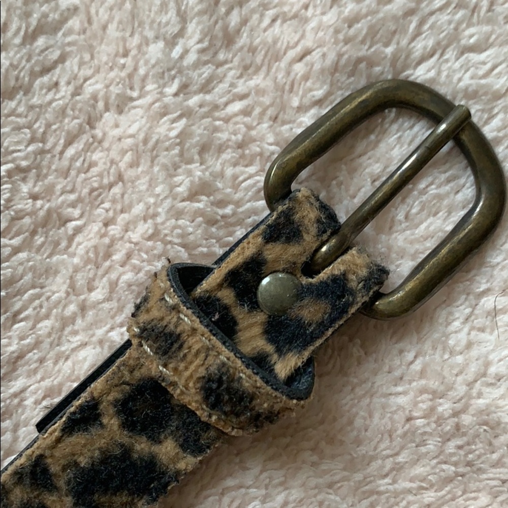 Leo Print Belt